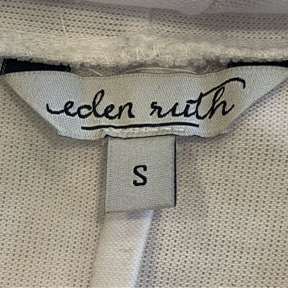 Eden Ruth Open Front Cardigan White Size Small - Picture 5 of 9